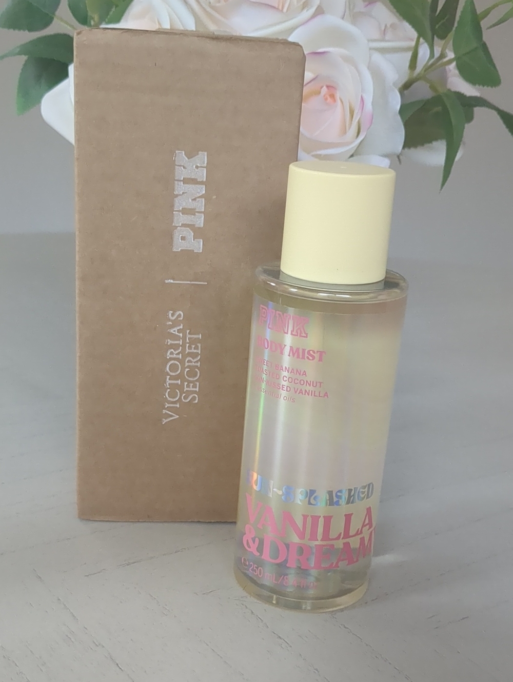 New Victoria Secret sum splashed vanilla & dream